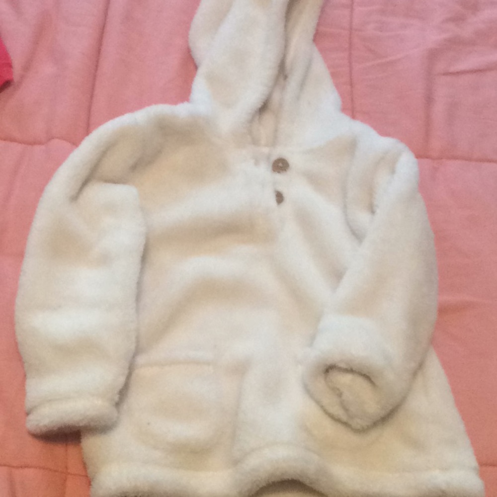 Furry toddler coat.Excellent condition.